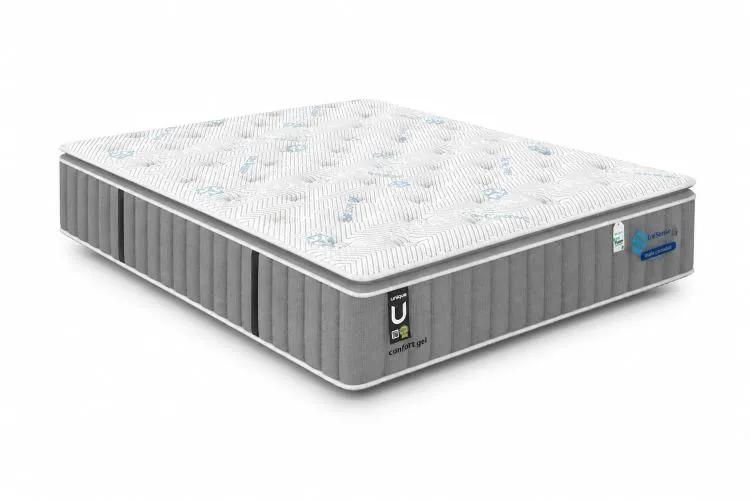 Colchao Casal Sealy Comfort Gel Molas MastePocket 138x188x32 Plumatex — Colchão Queen 158x198x32
