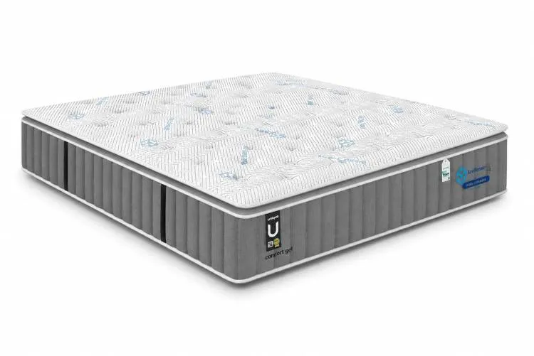 Colchao Casal Sealy Comfort Gel Molas MastePocket 138x188x32 Plumatex — Colchão King 193x203x32