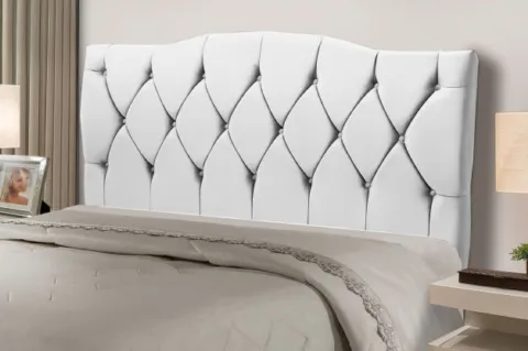 Cabeceira King Imperatriz 195 Corino Branco 2500 SR Cabec