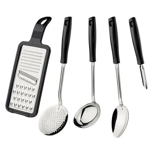 Utensilios Easy Inox Unidade a Escolha Preto Tramontina — Utensilios Easy Preto - Unidade a Escolha