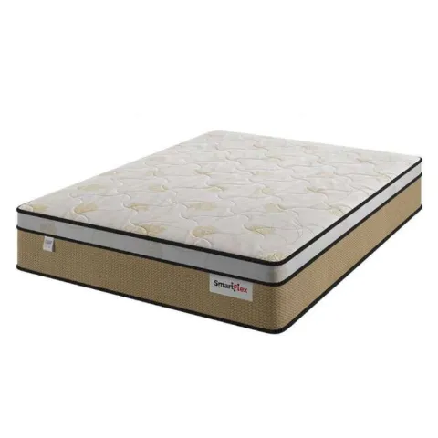 Colchao Casal SmartFlex Molas Superlastic 138x188x30 Plumatex