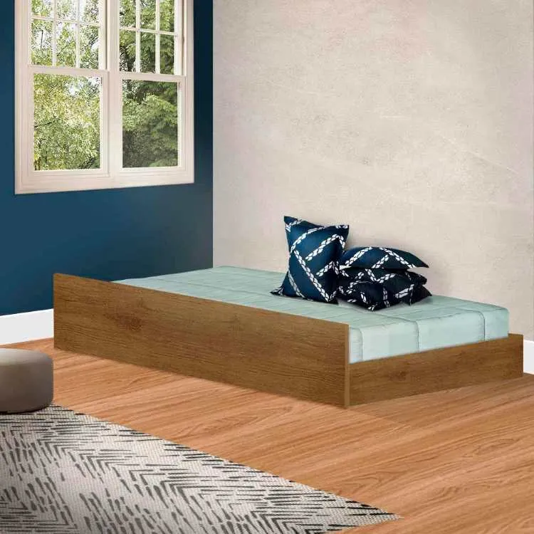 Cama Auxiliar Eleganza 90 J&A Moveis — Jequitibá