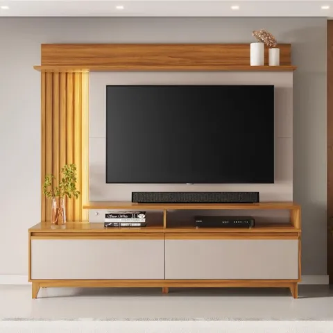 Home NT 1400 2P Freijo Trend.Off White Tx Notavel Moveis