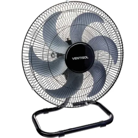 Ventilador Mesa Steel Premium 6P 50cm 127v Chumbo Ventisol