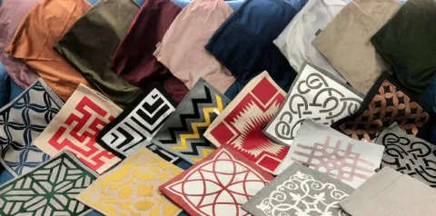 Capa para Almofada Ana 45x45 Estampas Variadas Ale Repres