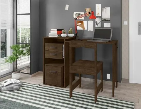 Mesa Office com Cadeira F128 Framar