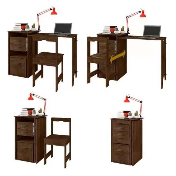 Mesa Office com Cadeira F128 Framar — Visuzalizações
