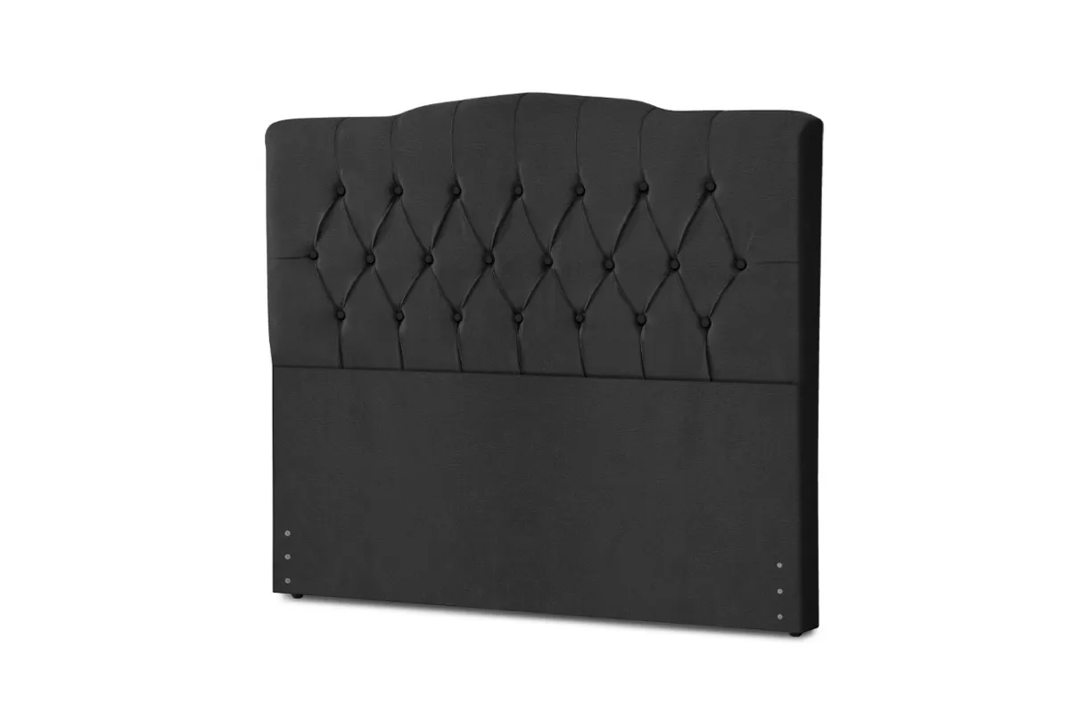 Cabeceira Queen Qebec 160 Corino Branco SR Cabec — Corinbo - Preto