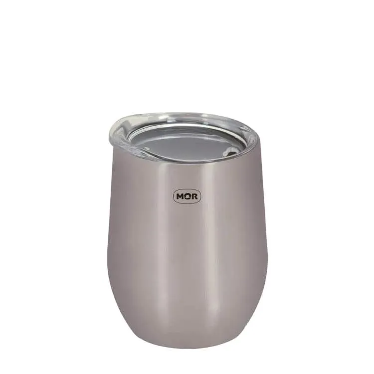 Copo Termico 400ml com Tampa Inox Metalurgica Mor — Copo Térmico 380ml - Inox
