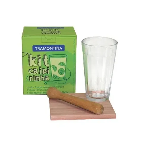 Kit Caipirinha 3 Pecas Tramontina — Kit Caipirinha 3 Peças