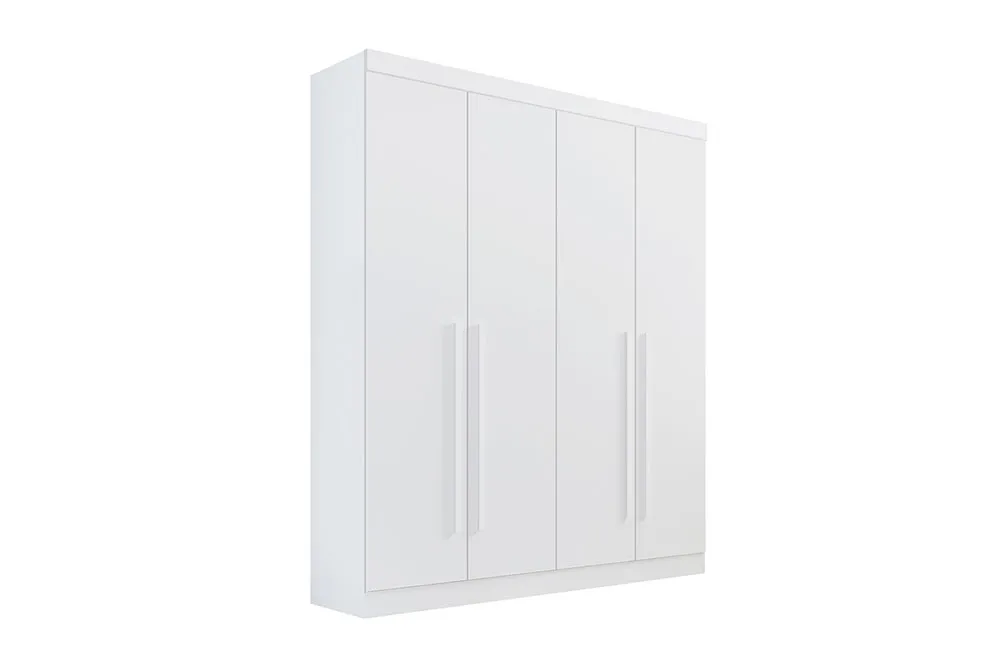 Roupeiro Da Vinci Plus 4P D Doro — Branco