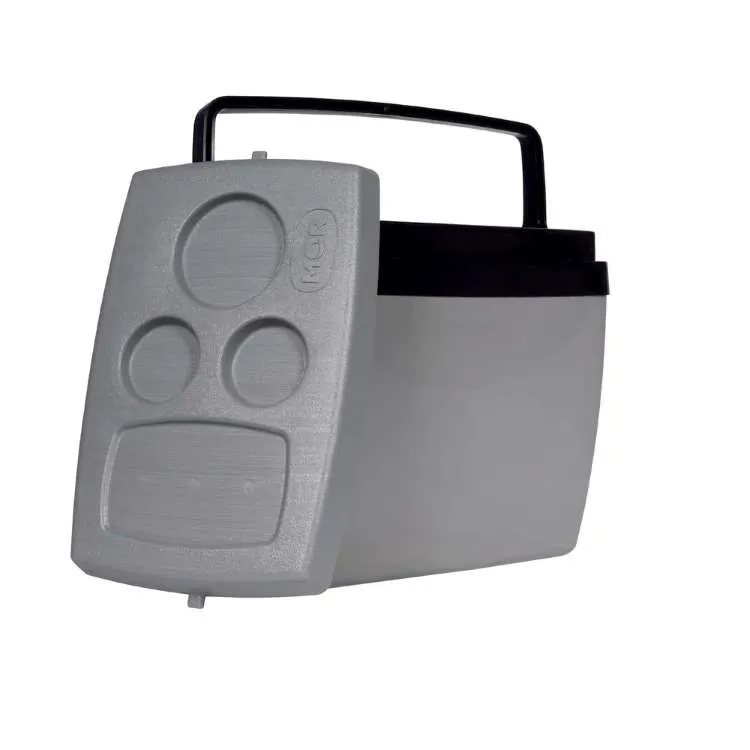 Caixa Termica 26L Azul Metalurgica Mor — Caixa Térmica 26L - Cinza/Preto