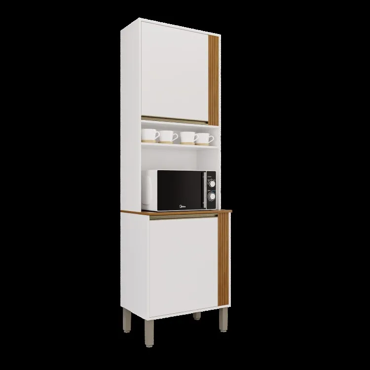 Aereo Geladeira Cozinha Perola 70 1N2G Branco Salleto — Torre Quente Pérola 66 2P2N - Branco