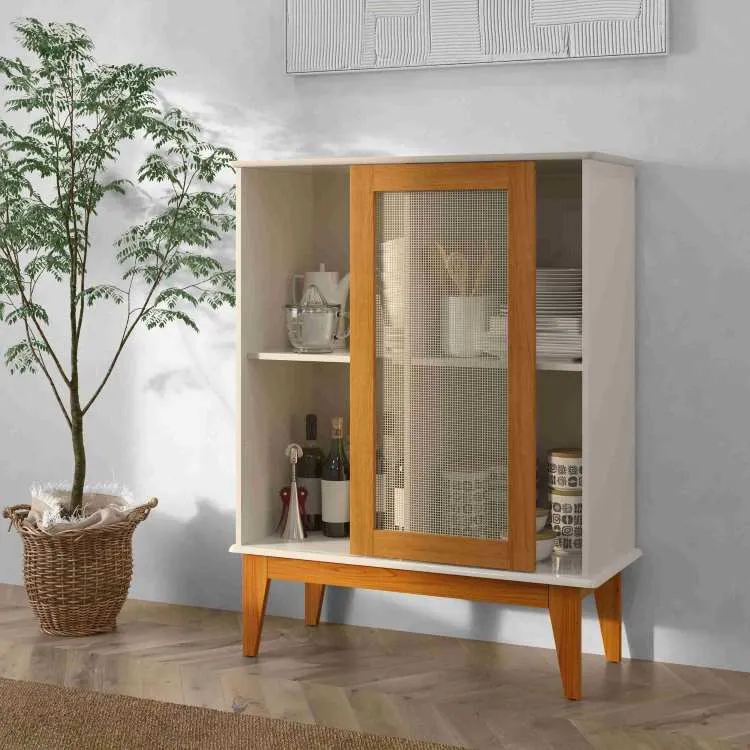 Armario Denver 1P .Nature Tebarrot — Off White/Nature