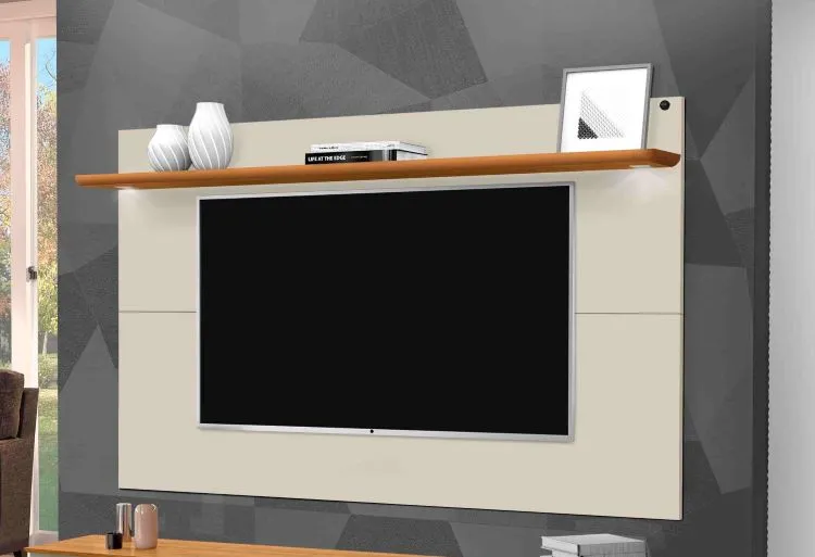 Painel Star 180 Tebarrot — Off White / Nature