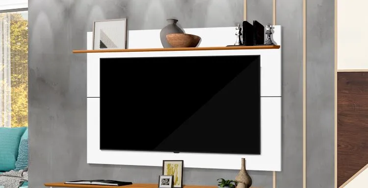 Painel Venus Branco.Nature Tebarrot — Branco / Nature