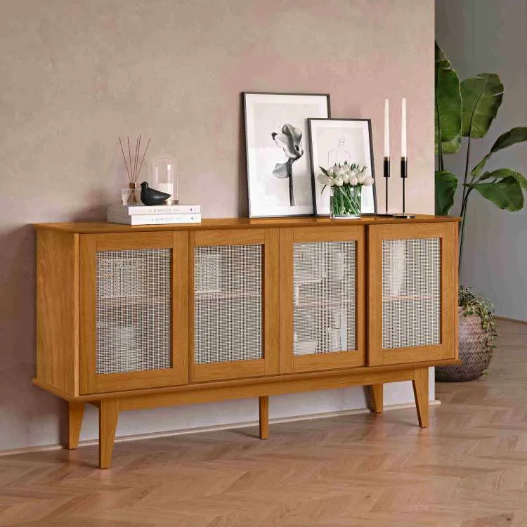Buffet Detroit 4P Branco.Nature Tebarrot — Nature
