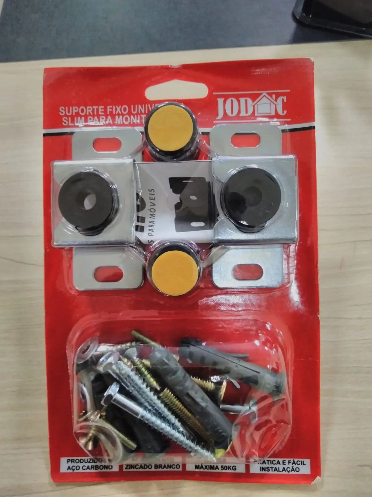 Suporte Fixo Universal Slim para TVs ate 85 Polegadas Jodac — Suporte Fixo TV - Jodac