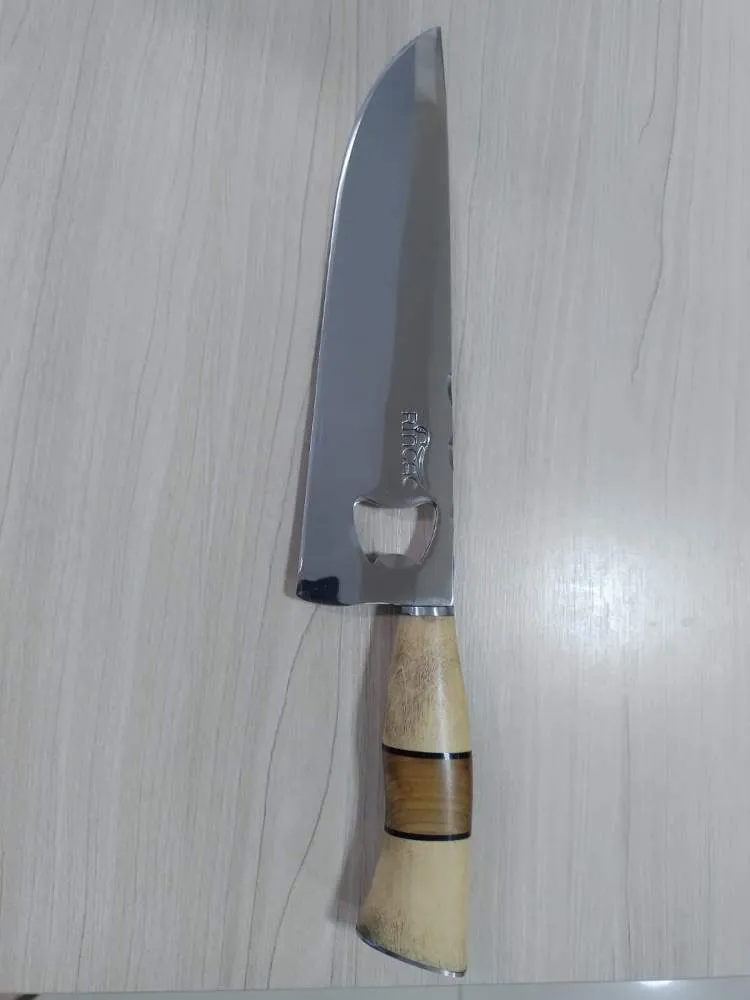 Faca Picanheira com Abridor Cutelaria Rincao — Inox