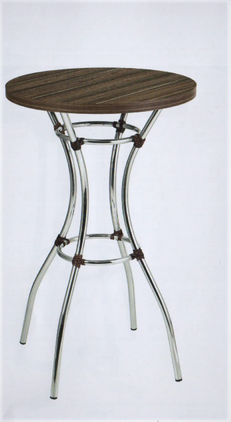 Mesa de Bar Helena Red 60 MDP 950.0001 Fil Tub — Nogueira