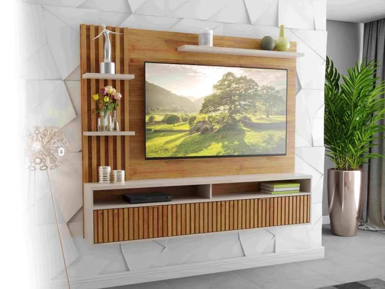 Painel Aurora 1800x1490 Mel.Off White Viero — Mel/Off White