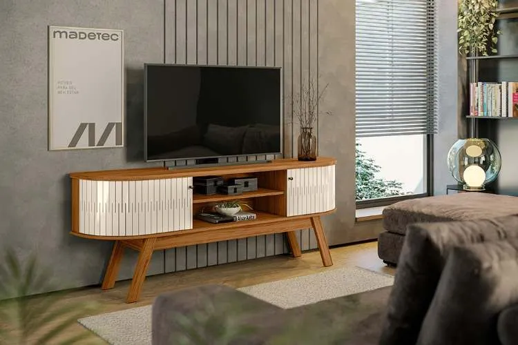 Bancada Valencia Calacata.Off White Madetec — Naturale/Off White