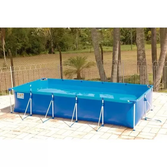 Piscina Premium 6200L Retangular Metalurgica Mor — Piscina 6200L