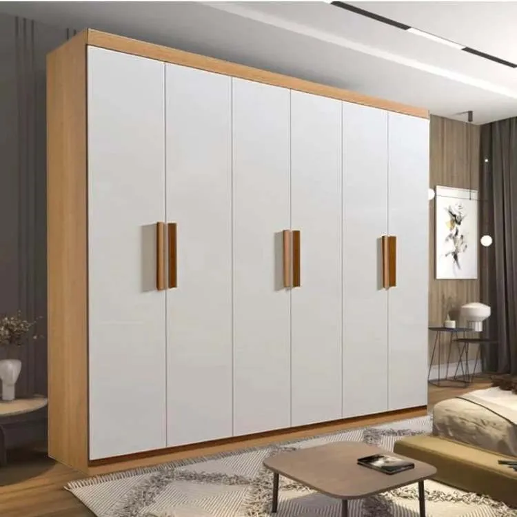 Roupeiro Colibri 6P D Doro — Cinamomo/Off White