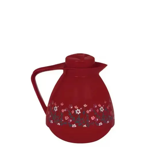 Bule Amare 650ml Dec Rubi Primavera Metalurgica Mor — Bule Amare 650ml - Rubi Primavera