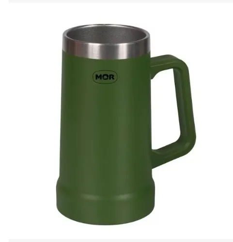 Caneca Termica de Cerveja 500ml Metalurgica Mor — Verde
