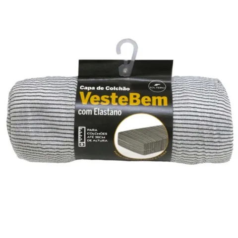 Capa Colchao Casal Veste Bem 140x190 Fibrasca