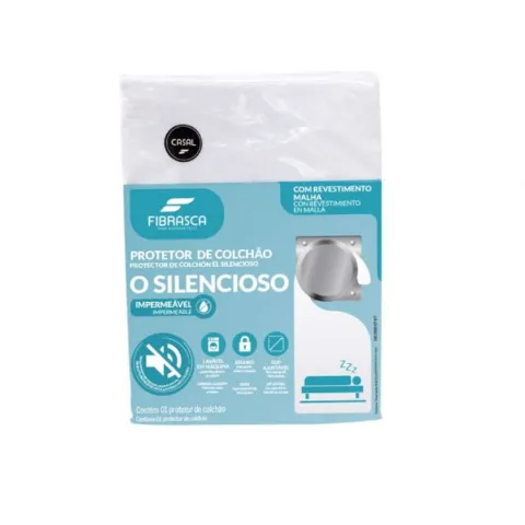 Protetor de Colchao Imper King O Silencioso 193x203 Fibrasca