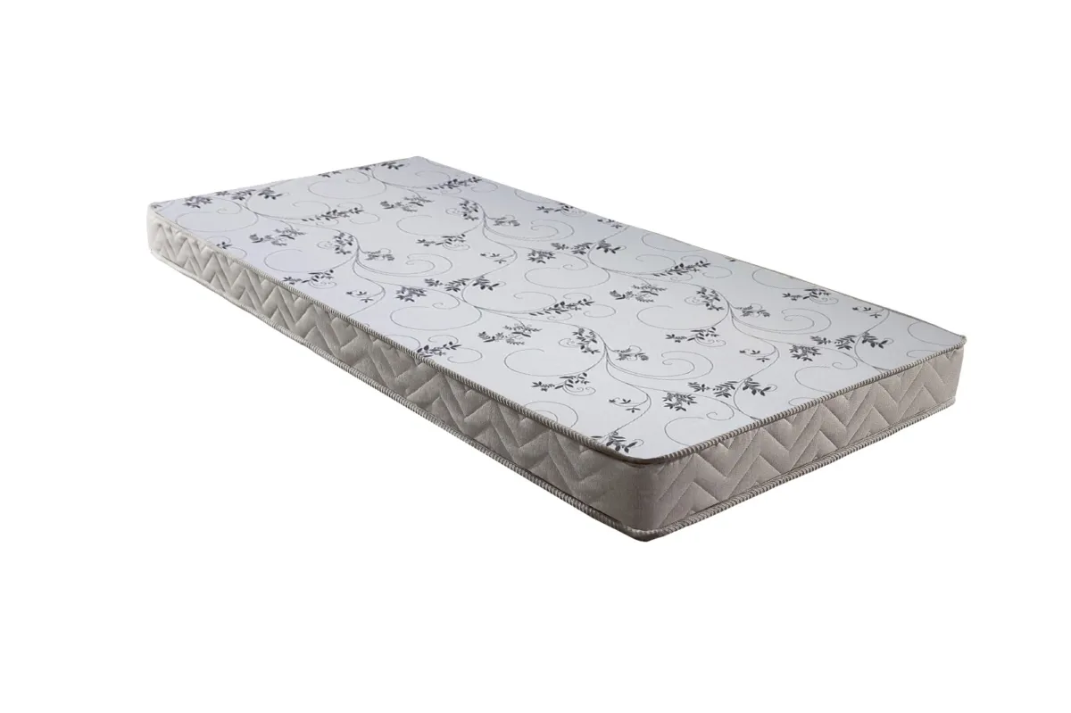 Colchao Solteiro Slim D33 88x188x12 Prata Paropas — Colchao Solteiro Slim D33