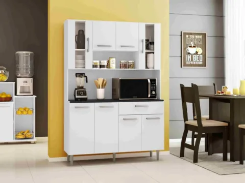 Kit Cozinha Gabi 120 8P1G1N Poliman