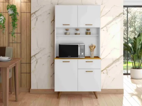 Kit Cozinha Izis 90 4P1G1N Poliman