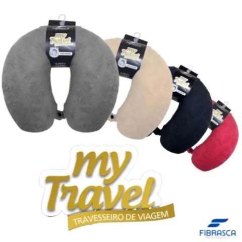 Travesseiro de Viagem My Travel Fibrasca