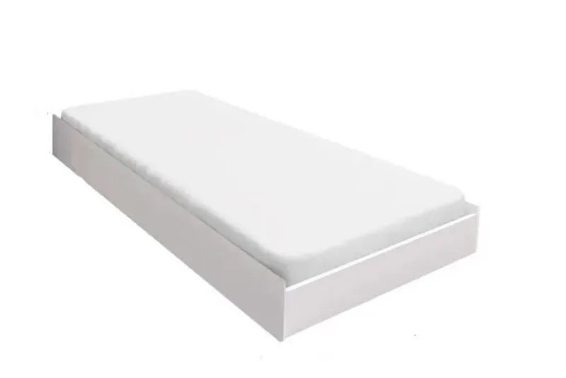 Kit Cama Auxiliar sem Gaveta Salleto — Branco