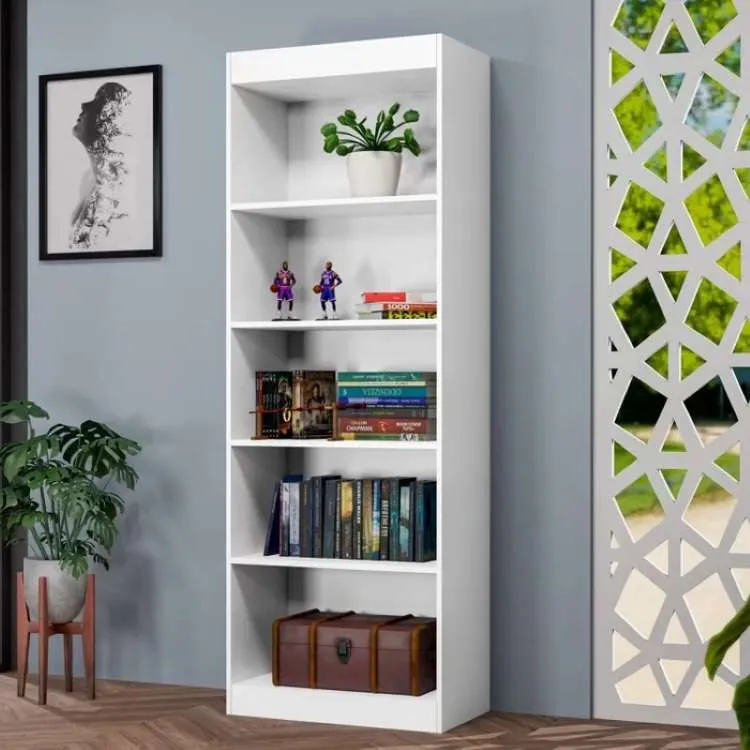 Livreiro Caio J&A Moveis — Branco