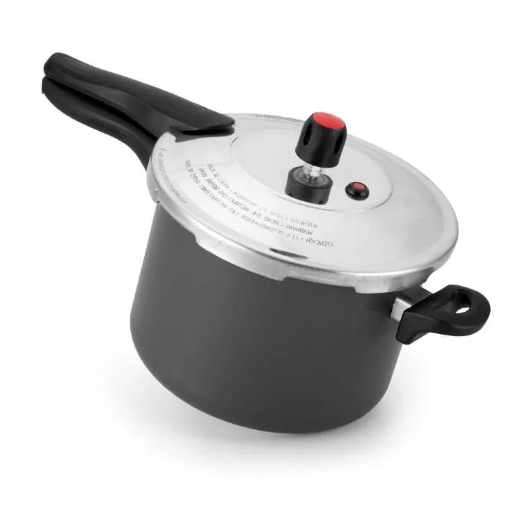 Panela de Pressao Enjoy PPFE Antiaderente 4,5L Vermelho Alegrete — Panela de Pressão Enjoy 4,5L - Cinza