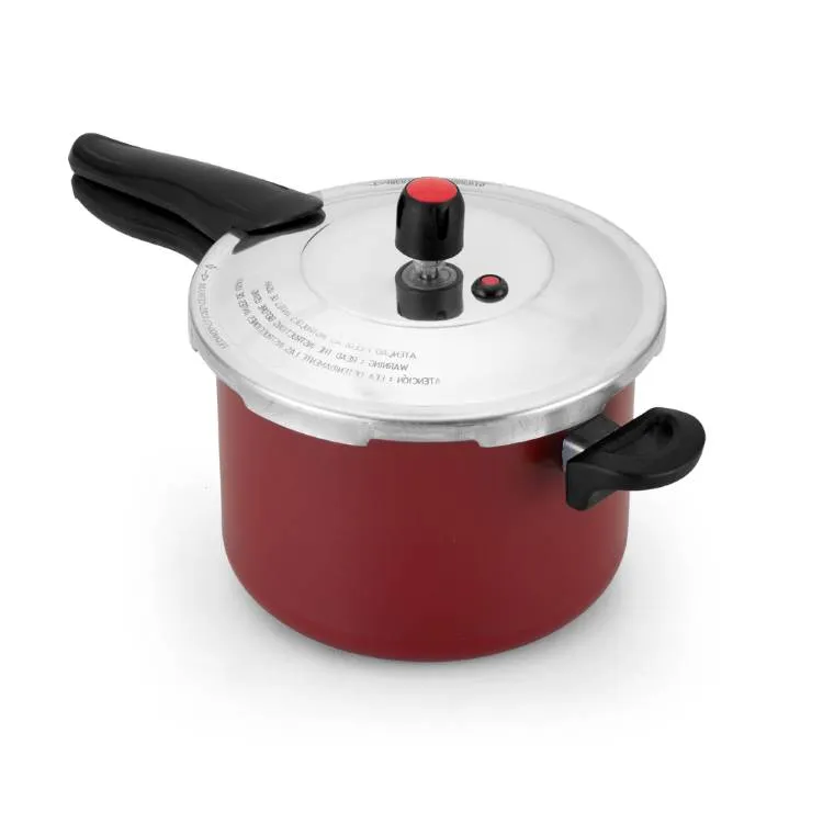 Panela de Pressao Enjoy PPFE Antiaderente 4,5L Vermelho Alegrete — Panela de Pressão Enjoy 4,5L - Vermelho