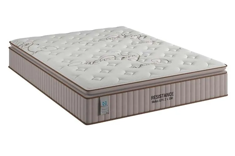 Colchao Casal Resistance Sealy Molas LFK 138x188x32 Plumatex — Colchão Casal Resistance