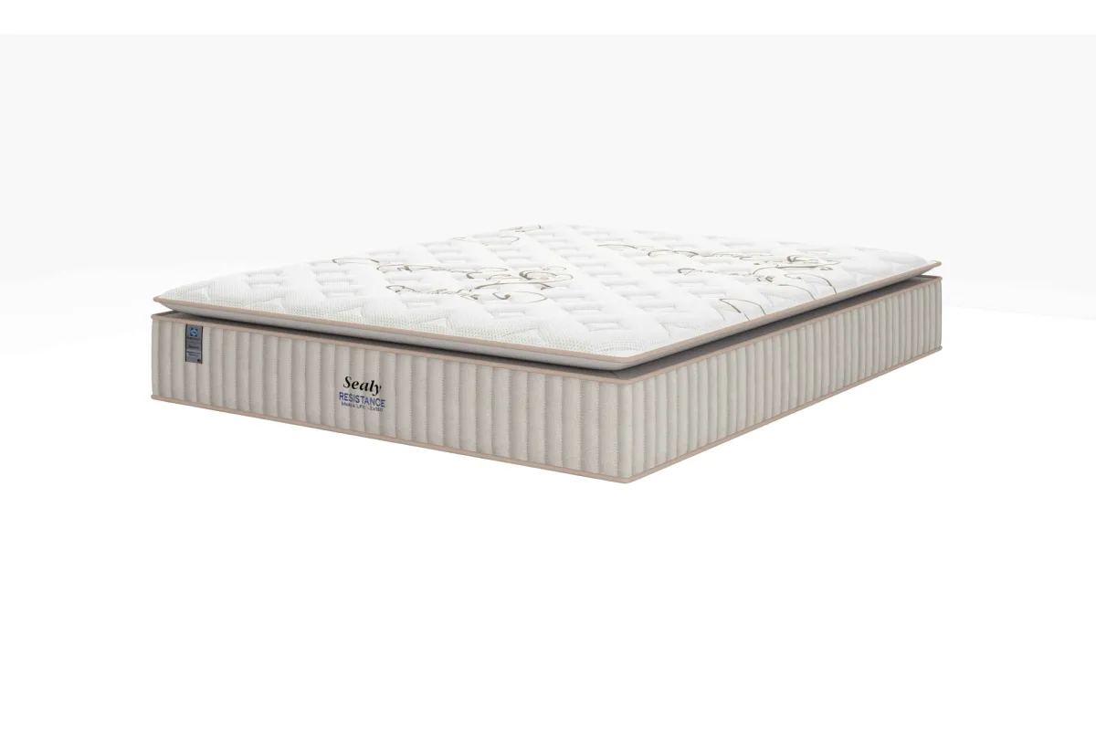 Colchao Casal Resistance Sealy Molas LFK 138x188x32 Plumatex — Colchão King Resistance