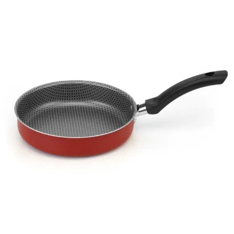 Frigideira Enjoy Reta 24cm Antiaderente Vermelho Alegrete