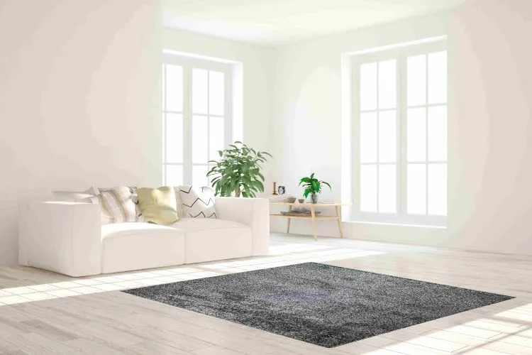 Tapete Apolo 1,00 x 1,50 Estampa Azul PrataTextil — Tapete Apolo 100x150 - Estama Duo