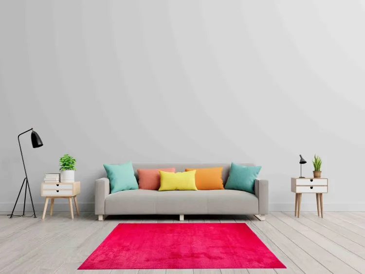 Tapete Apolo 1,00 x 1,50 Estampa Azul PrataTextil — Tapete Apolo 100x150 - Estampa Pink