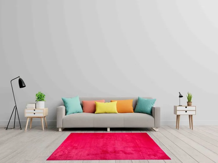 Tapete Apolo 2,00 x 3,00 Estampa Azul PrataTextil — Tapete Apolo 200x300 - Estampa Pink