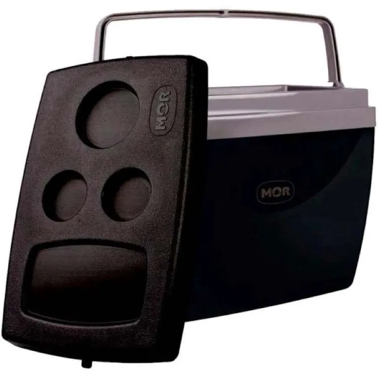 Caixa Termica 34L Acai.Lilas Metalurgica Mor — Caixa Térmica 34L - Preto