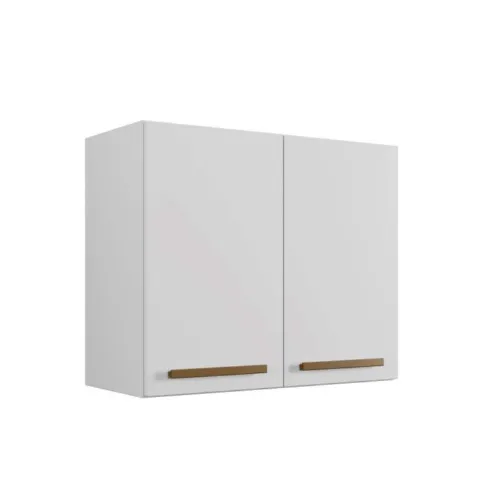 Armario Aereo Cristal 70 2P Branco Arte Moveis