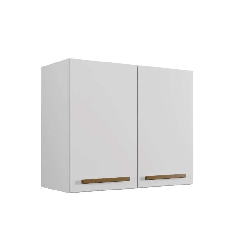 Armario Aereo Cristal 70 2P Branco Arte Moveis — Aéreo Cristal 70 2P - Branco