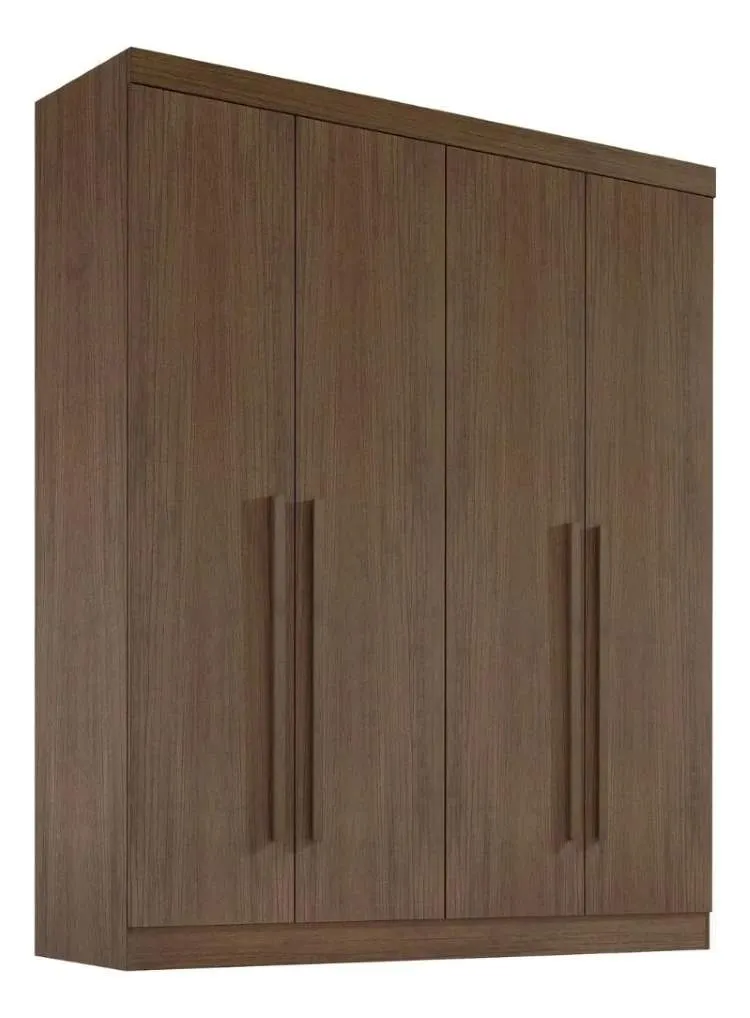 Roupeiro Da Vinci Plus 4P D Doro — Castanho